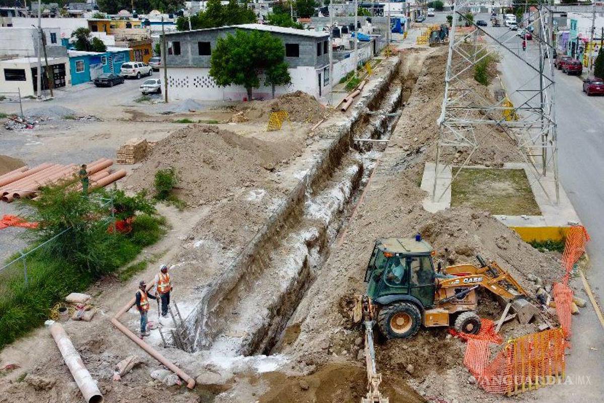 Concluye obra de drenaje en la colonia Analco de Ramos Arizpe