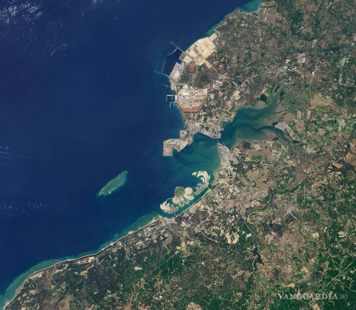 $!Construcciones humanas modifican 30 mil kilómetros cuadrados de océanos