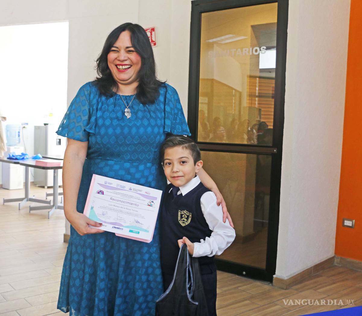 $!El segundo lugar lo obtuvo Luis Mateo de la Rosa Torres con “Importancia de las niñas y las mujeres en la ciencia”.