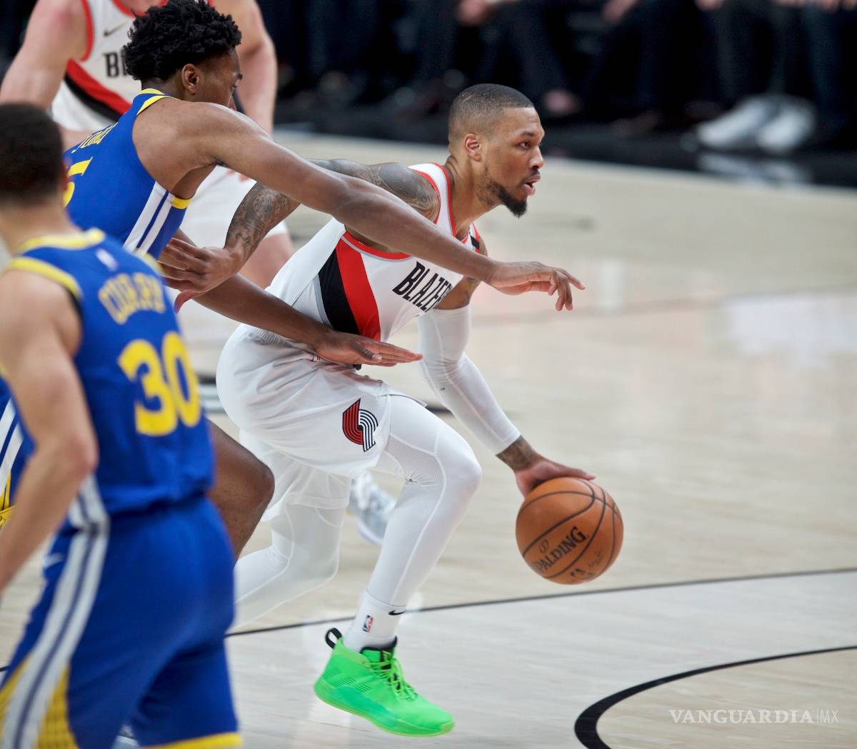 $!Una vez más, Portland sucumbe ante el poderío ofensivo de Golden State