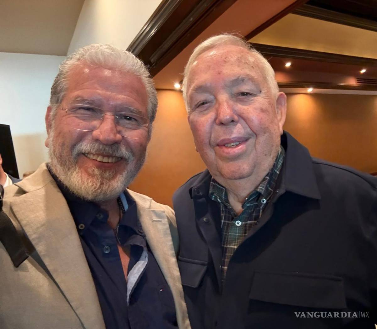 $!Con Fernando Turner Dávila.