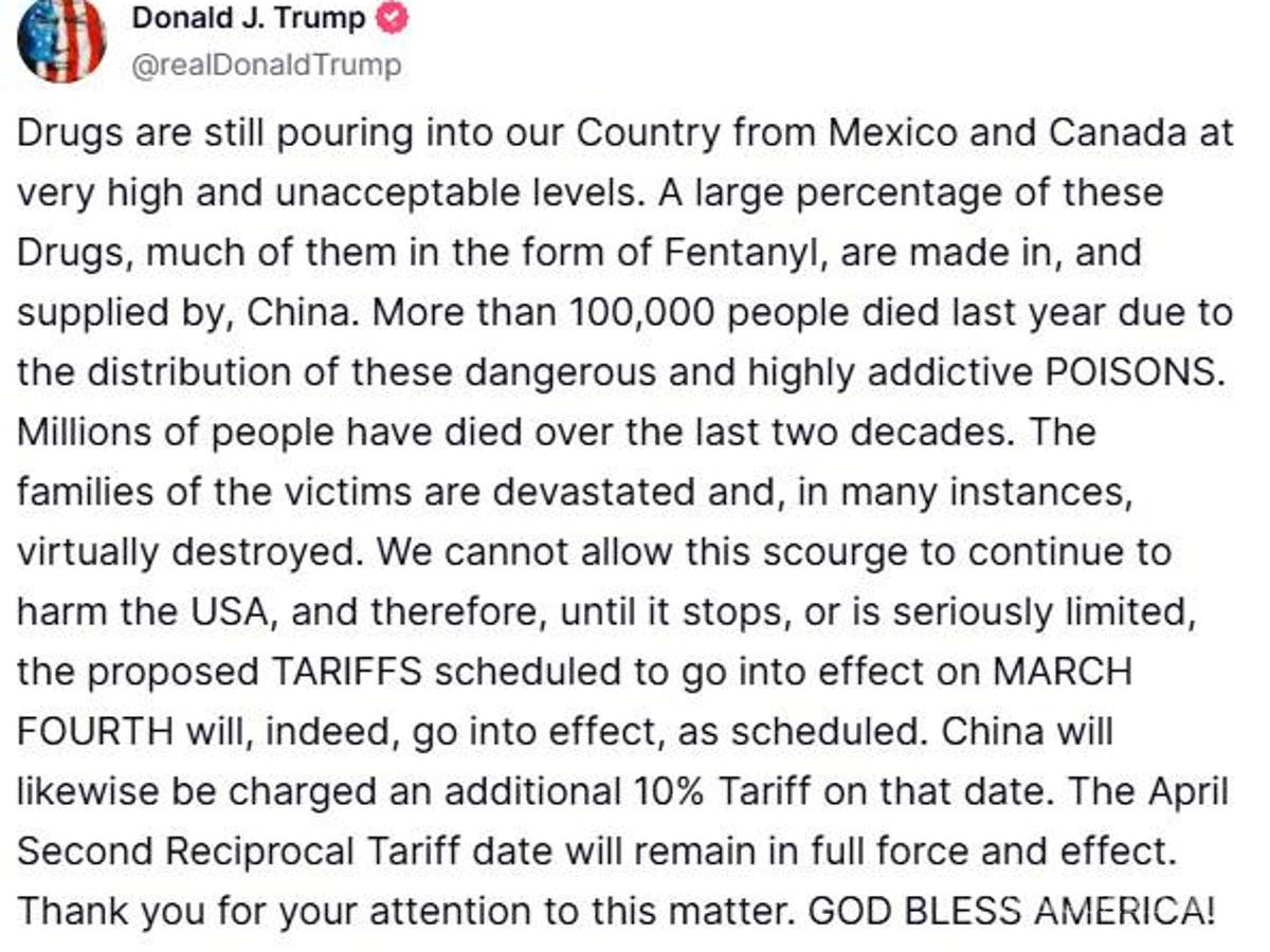 $!Pese a última advertencia de Trump, Sheinbaum aún está optimista en llegar a un acuerdo para evitar aranceles