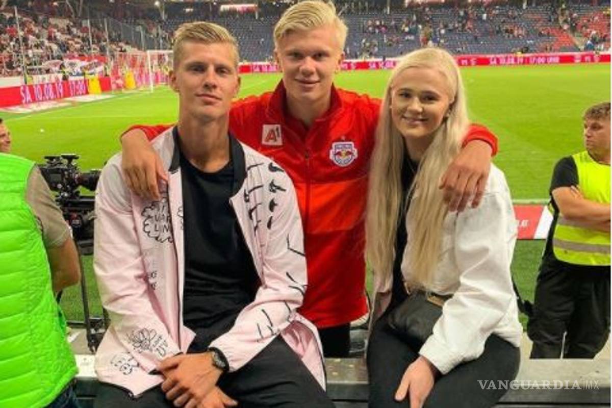 Ella es la hermana de Haaland, que es considerada una heroína en Noruega