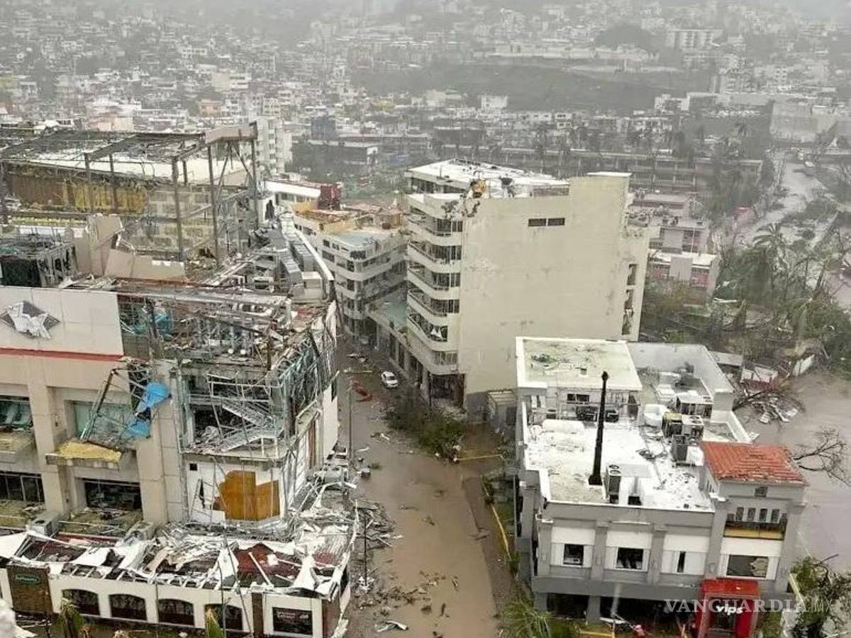 $!Huracán ‘Otis’ estaría entre las 10 peores catástrofes para aseguradoras en México