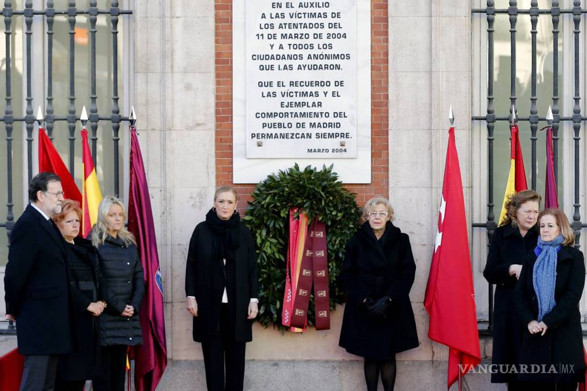 Honra Mariano Rajoy a las víatimas del 11-M