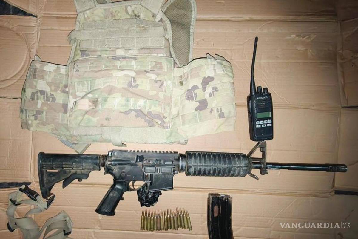 $!Capturan a hombre armado en una brecha de Nuevo León