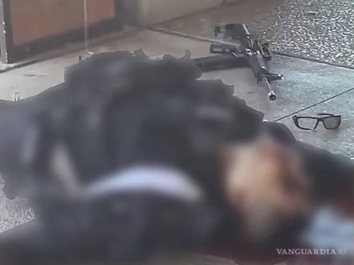 $!Un policía abatió al agresor