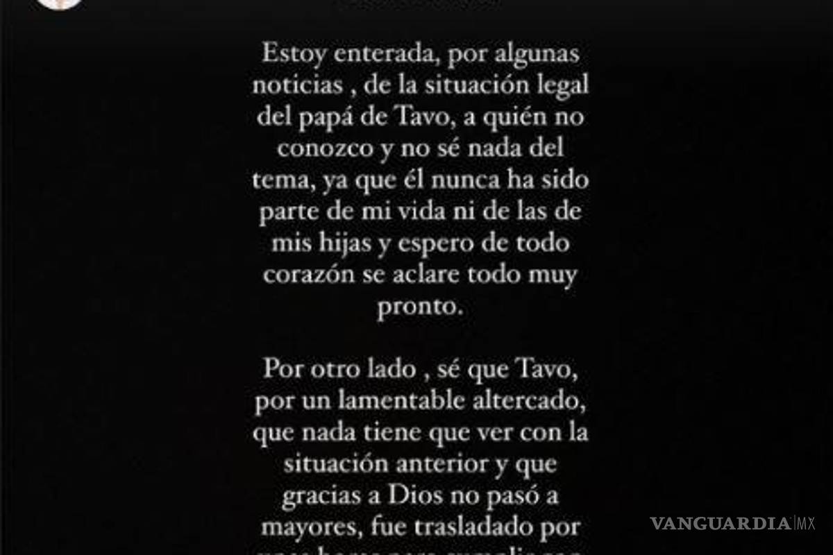 $!‘Todos cometemos errores’, Andy Benavides rompió el silencio tras detención de su esposo y su suegro