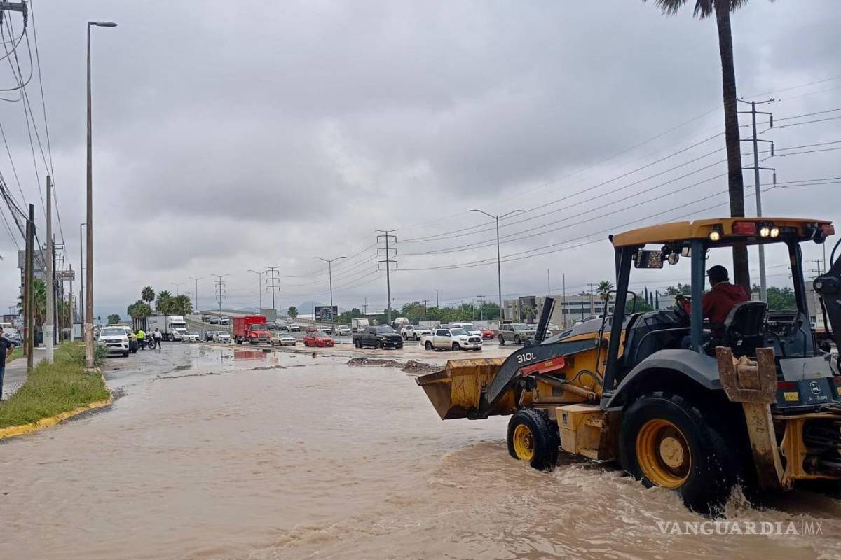 Saltillo bajo el agua: Gobierno Municipal activa operativos de emergencia para atender daños