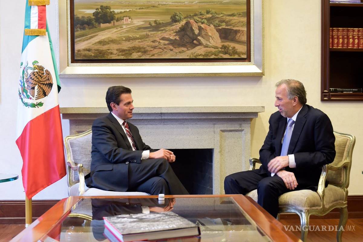 Peña Nieto se reúne con José Antonio Meade tras elección presidencial