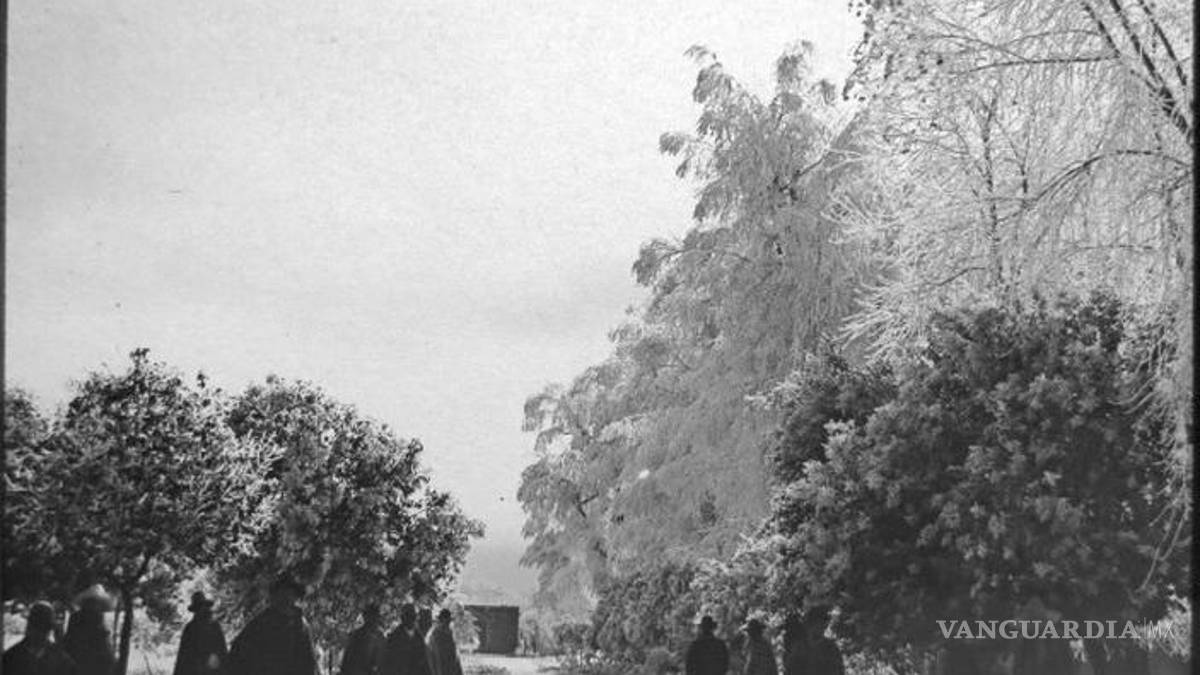 Saltillo y el manto blanco que dejó huella imborrable