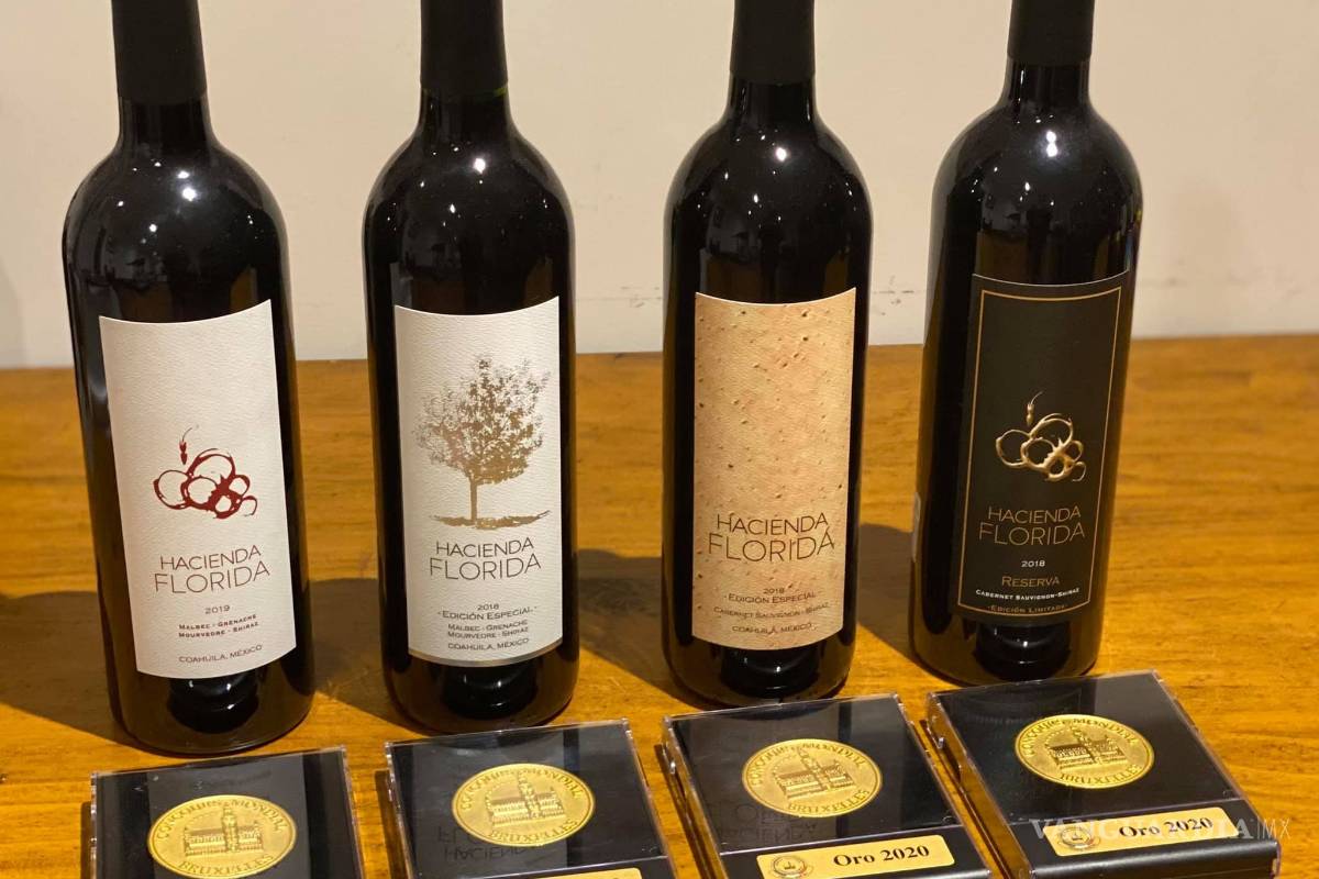 Recibe Hacienda Florida sus 4 medallas de oro