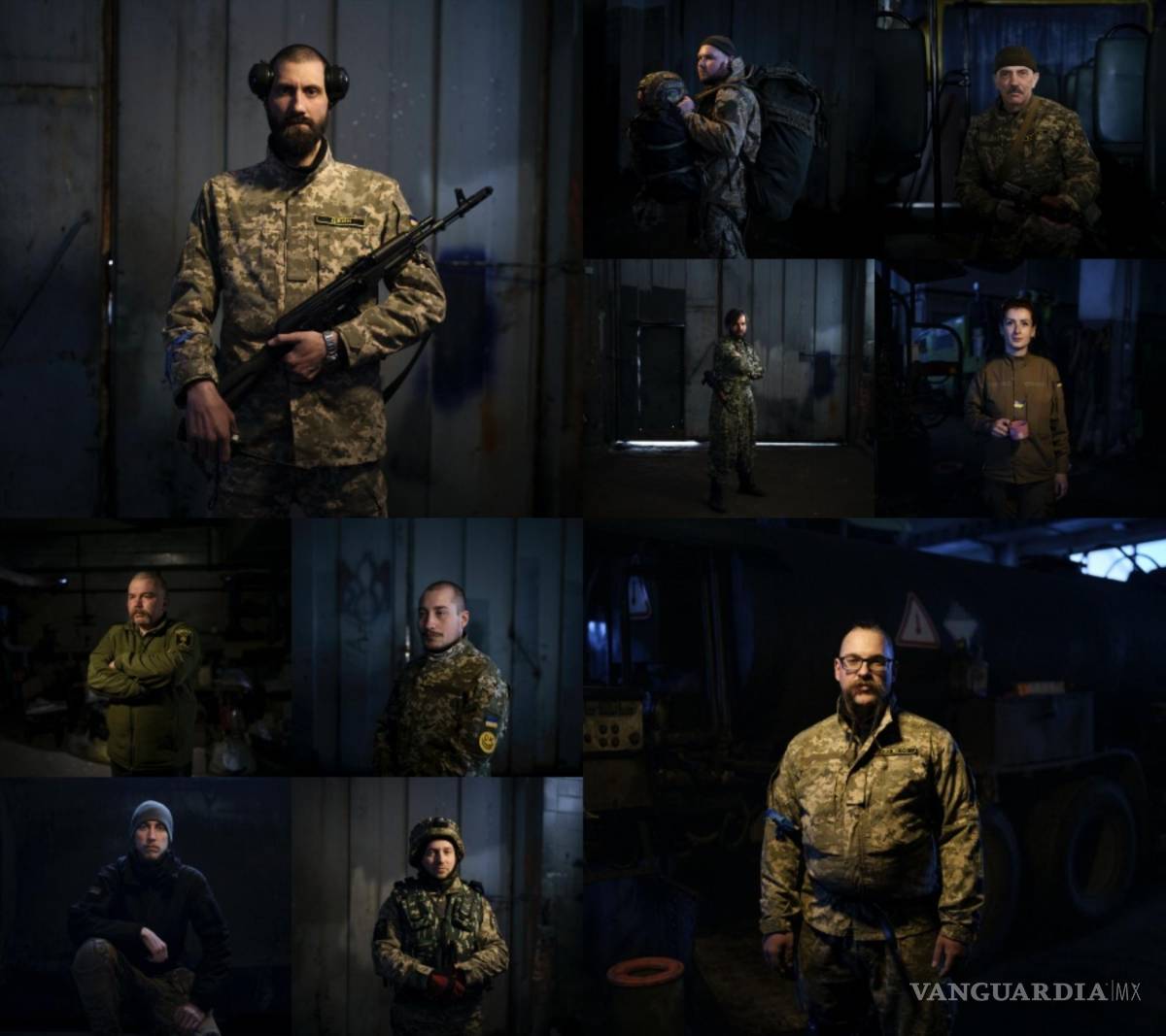 $!Voluntarios locales y extranjeros novatos en una guerra que se unieron a las Fuerzas de Defensa Territorial de Ucrania para resistir a la invasión rusa.