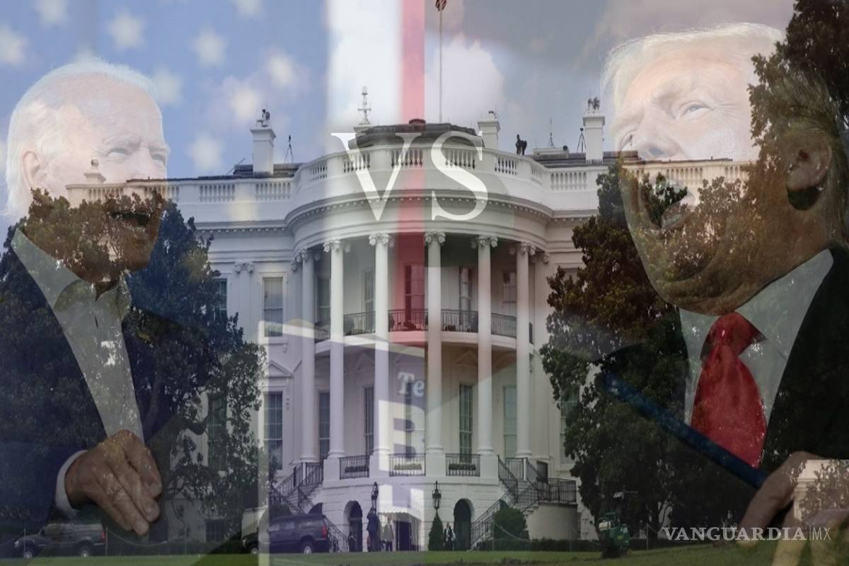 Compiten Trump y Biden compiten por la audiencia y votantes en TV