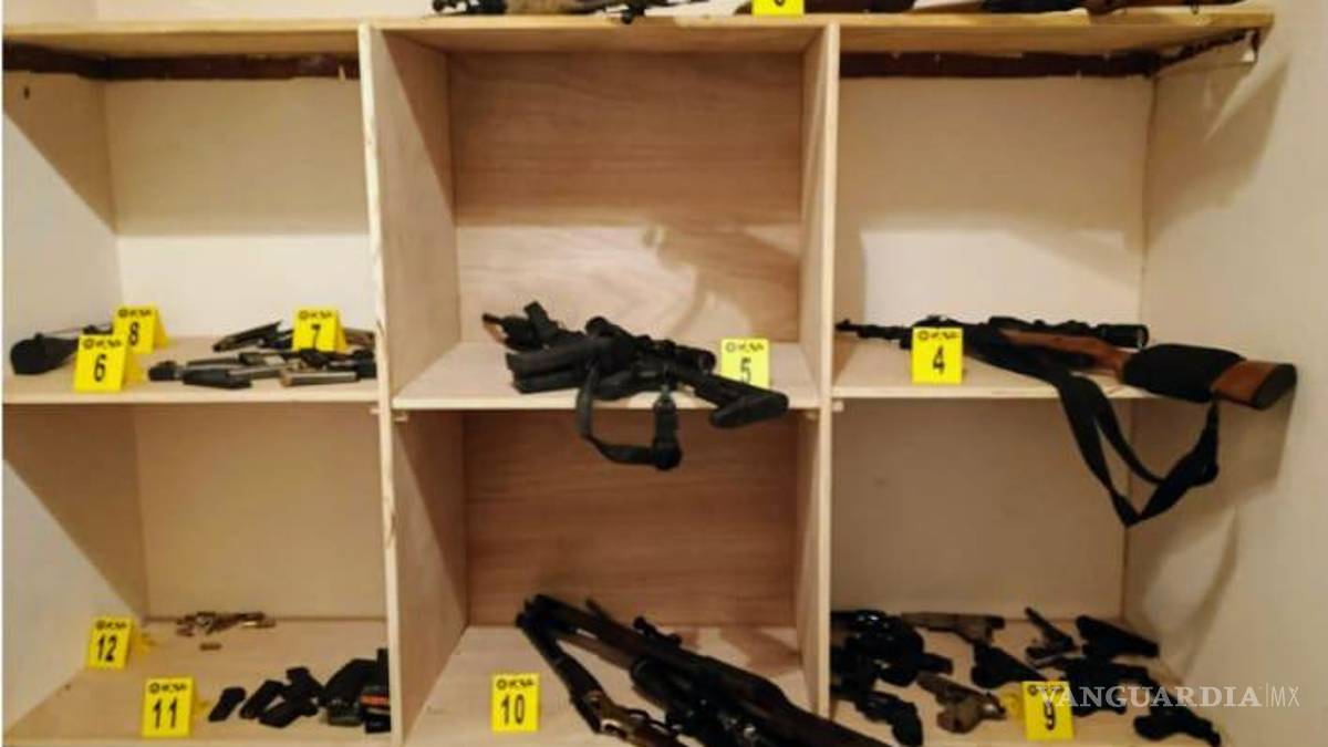 Dos cateos dejan un detenido y el aseguramiento de armas y drogas en Nuevo León