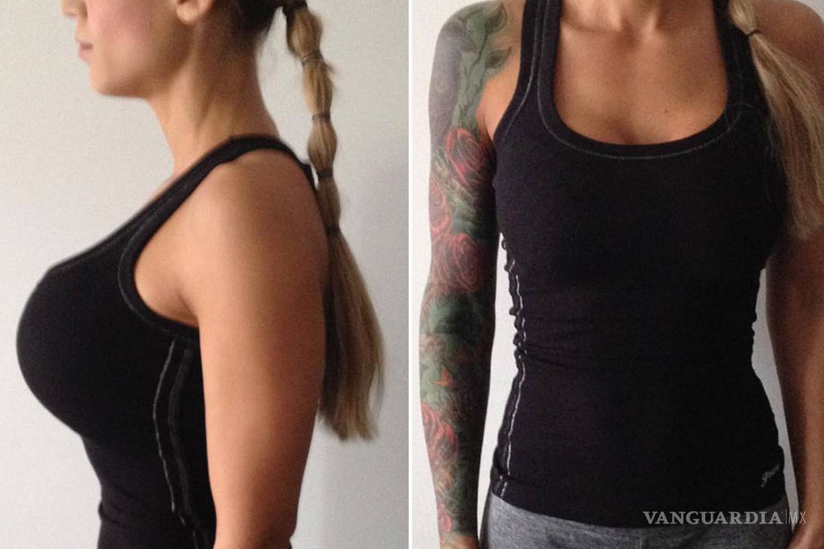 La discriminan en el gimnasio por tener senos grandes