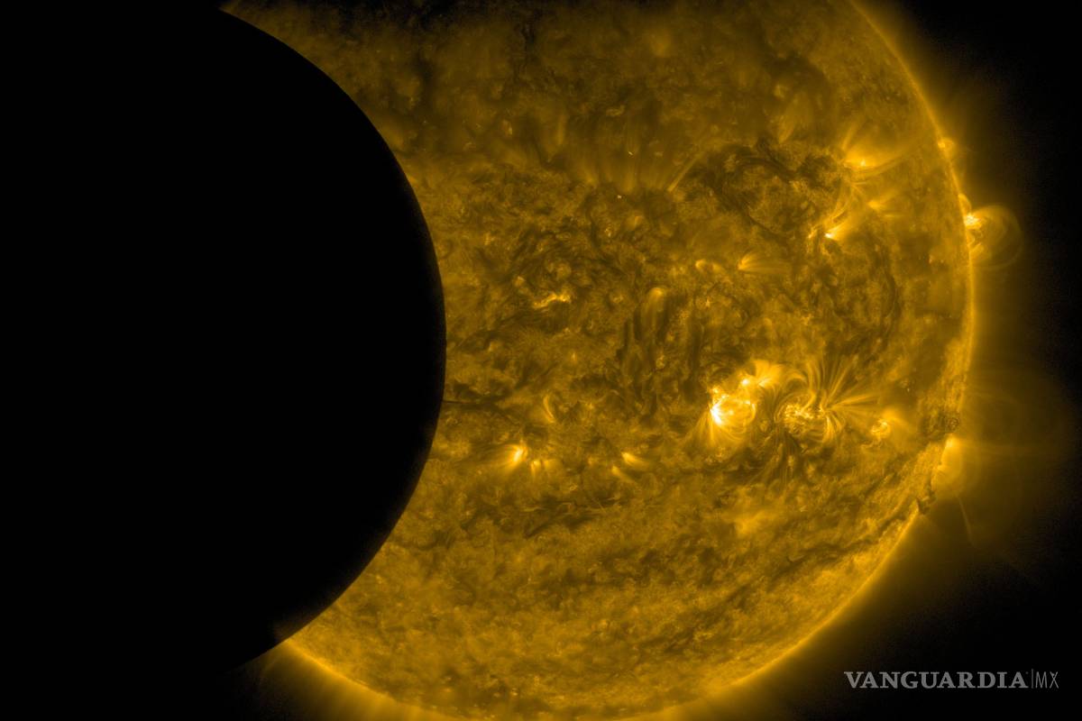 El espectáculo del eclipse total de Superluna