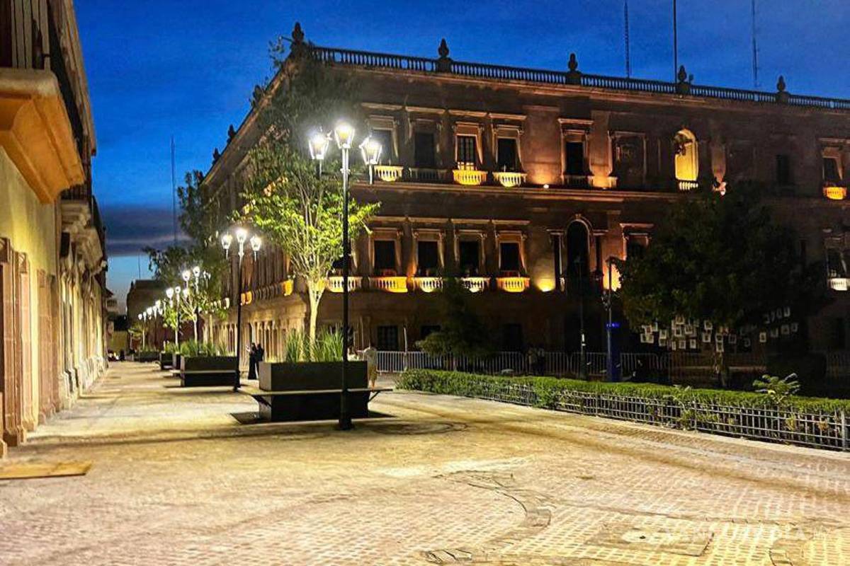 Mejoras en la Zona Centro de Saltillo; obra e inversión para el beneficio de la comunidad