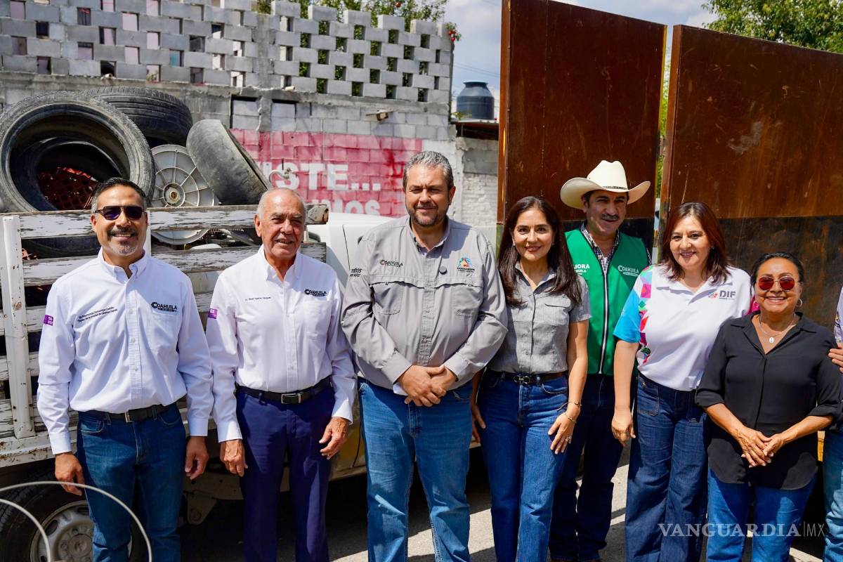Ramos Arizpe impulsa jornada de descacharrización para prevenir el dengue