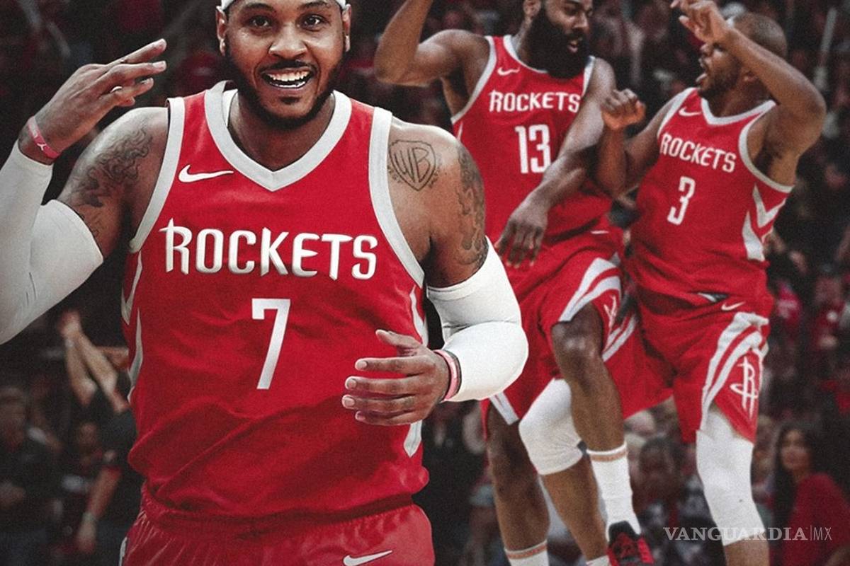 Carmelo Anthony llega a un acuerdo con los Rocket de Houston y el Oeste en la NBA se pone al rojo vivo