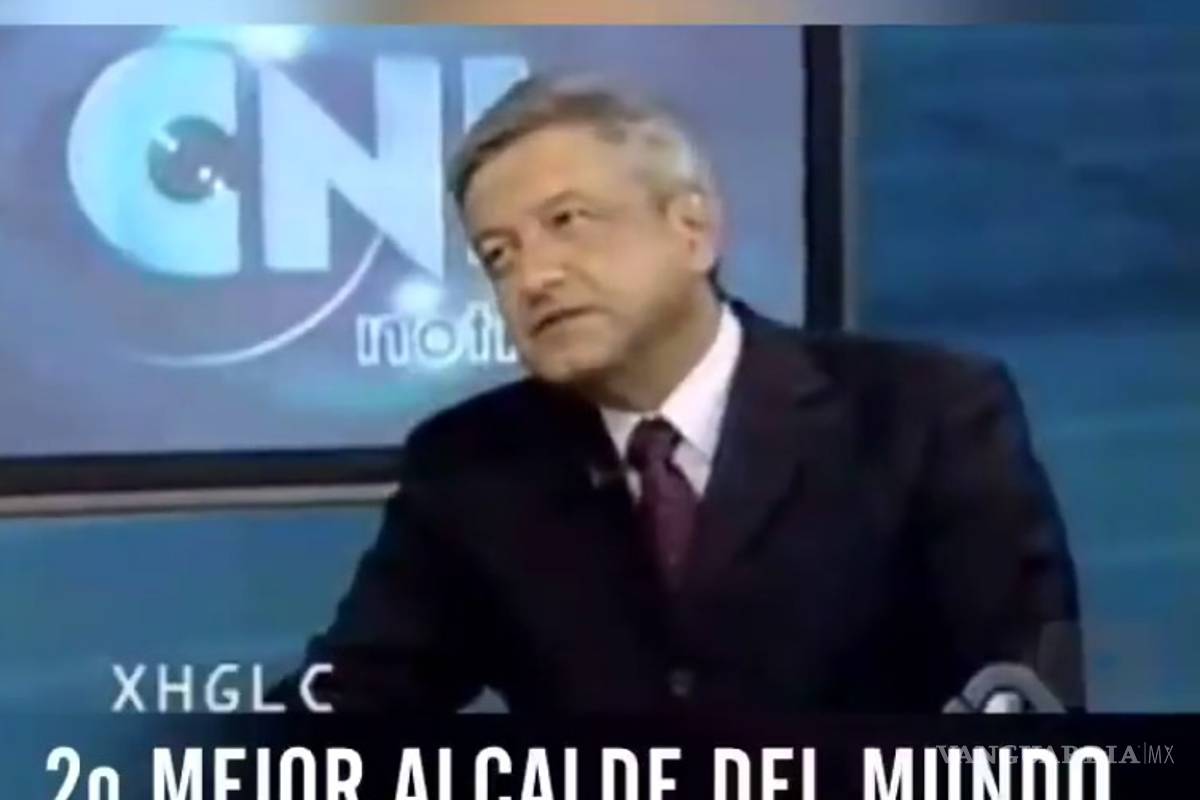 López Obrador sí fue elegido 2º mejor alcalde del mundo por su gestión en la CDMX