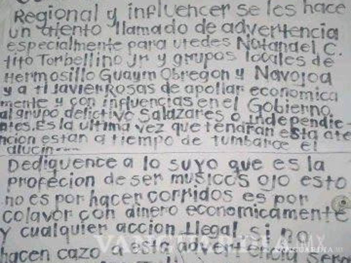 $!Tras amenazas de muerte, cancela Natanael Cano conciertos en Guanajuato y Jalisco
