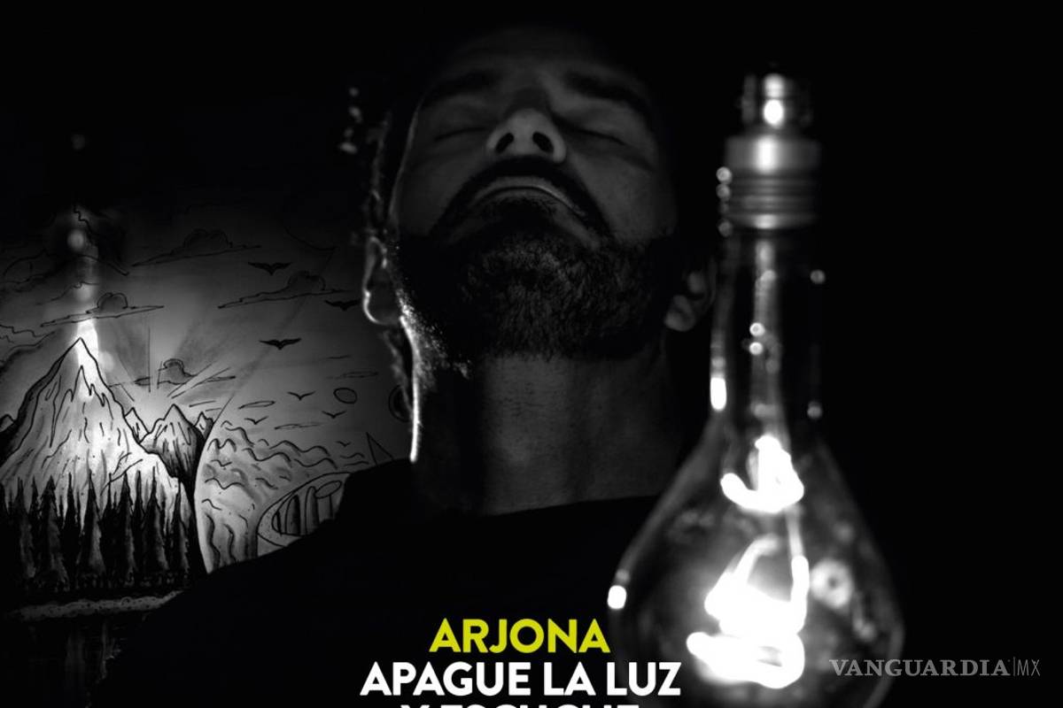 ‘Apague la luz y escuche’ el nuevo disco de Ricardo Arjona
