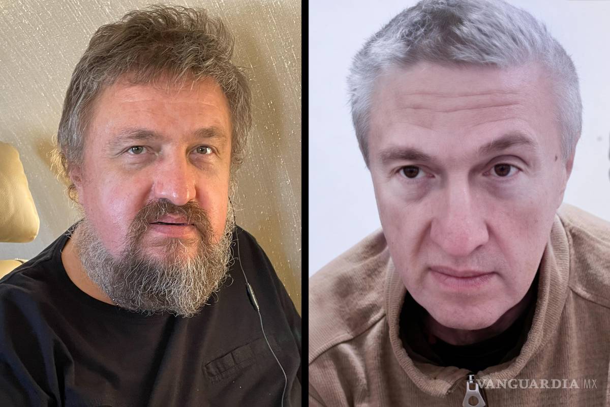 $!En la foto: Konstantin antes de marzo 2025 y después de 8 meses en prisión: CORTESÍA