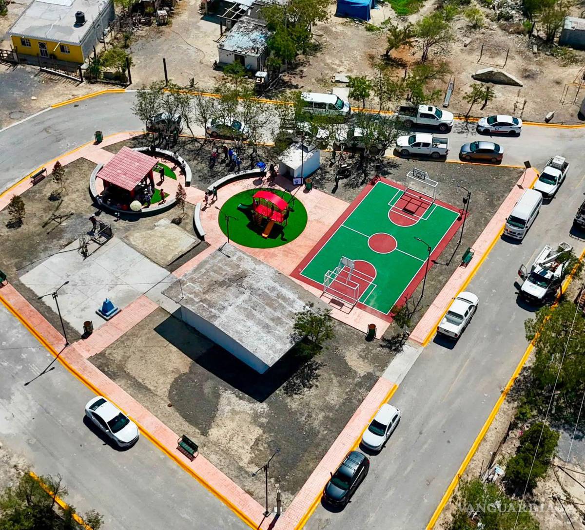 $!La construcción de nuevos espacios deportivos forma parte de la estrategia municipal para promover la activación física y la convivencia familiar.