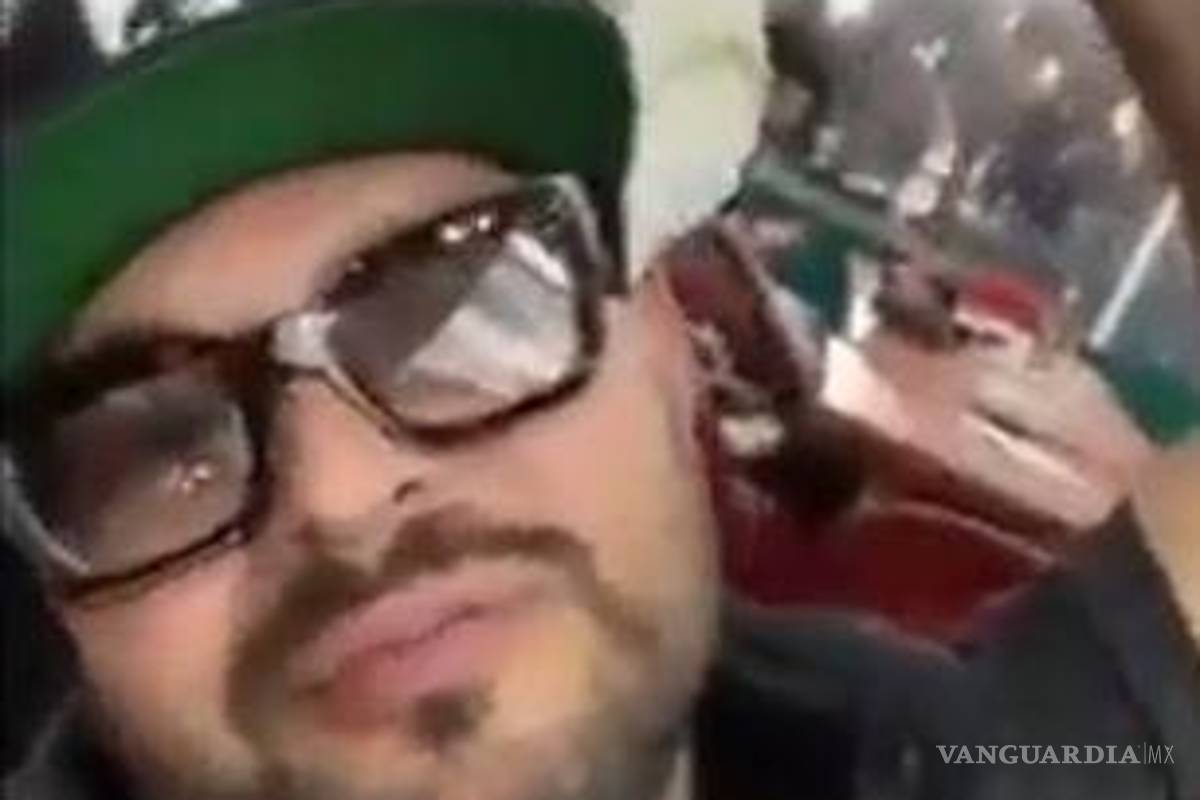 ¡Arriba el Cártel del Golfo!... líder de Morena en Tamaulipas es exhibido en redes (video)