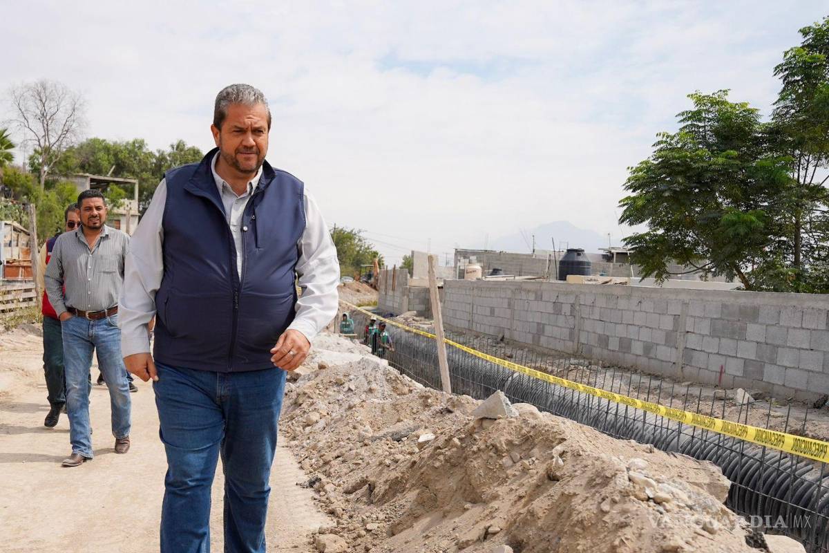 $!El Gobierno de Ramos Arizpe ejecutó 33 obras de construcción y rehabilitación de redes de drenaje sanitario.