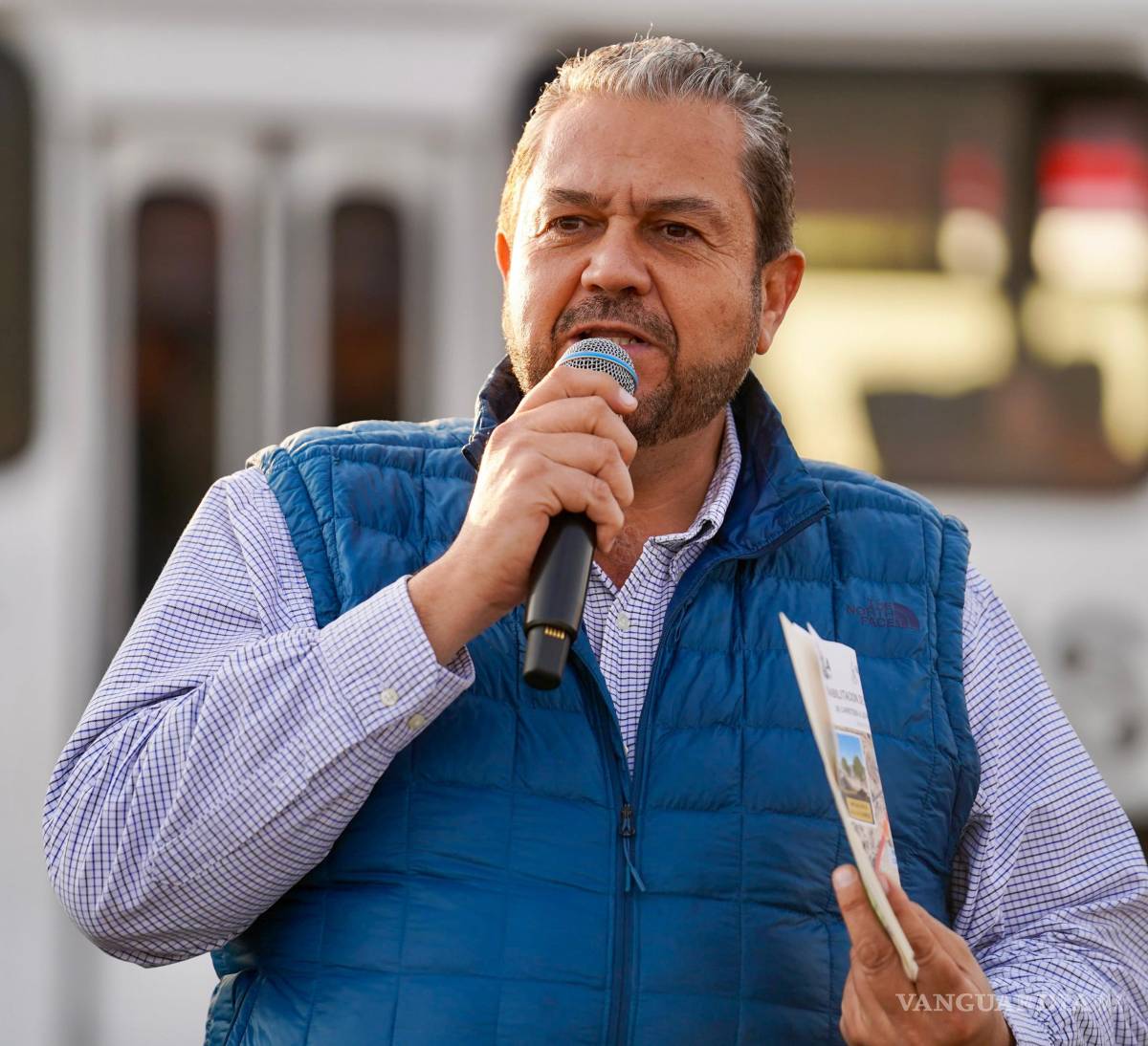 $!El alcalde Tomás Gutiérrez Merino presentó la rehabilitación del Camino Real del Valle.