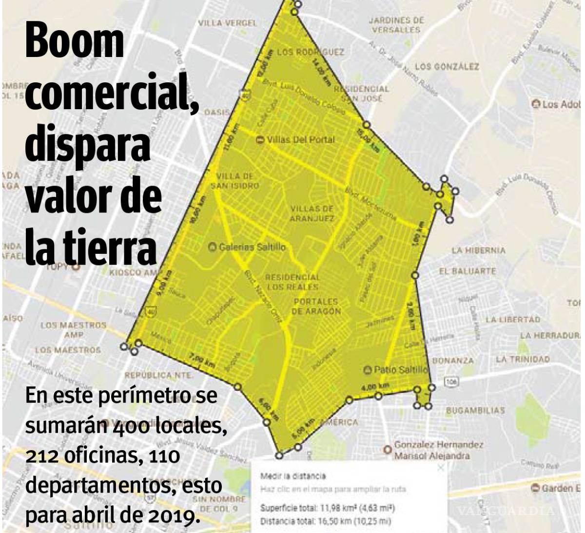 $!Se dispara valor de la tierra al norte de Saltillo