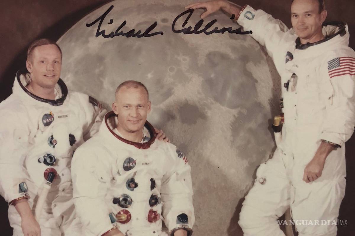 Michael Collins, astronauta del Apolo 11, comparte una foto inédita que encontró luego de 50 años