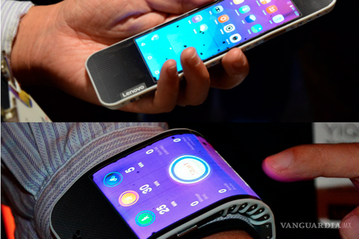 Lenovo lanza un smartphone que se dobla y es reloj a la vez