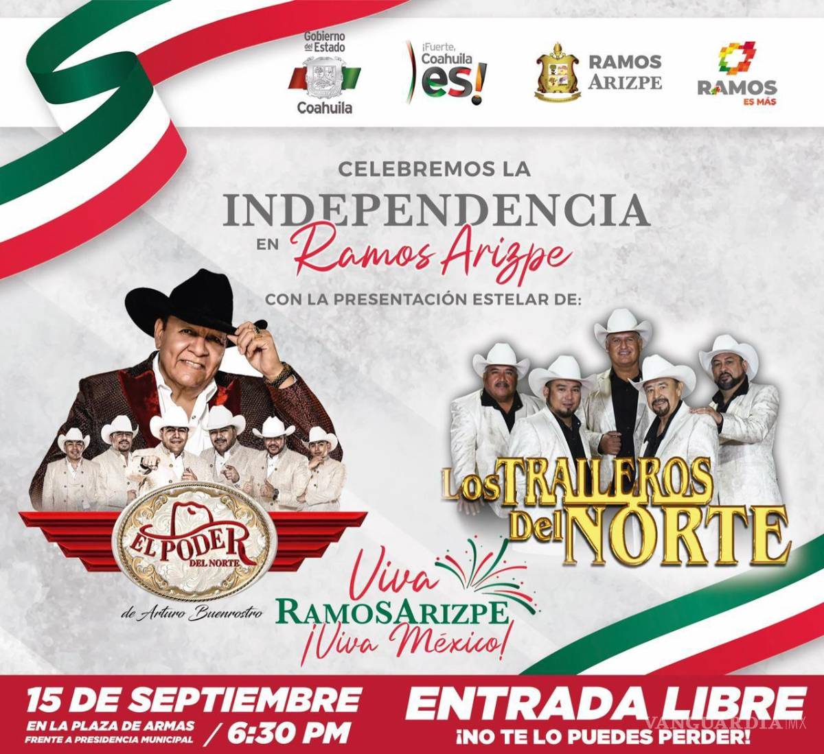 $!La música inicia a las 6:30 de la tarde.