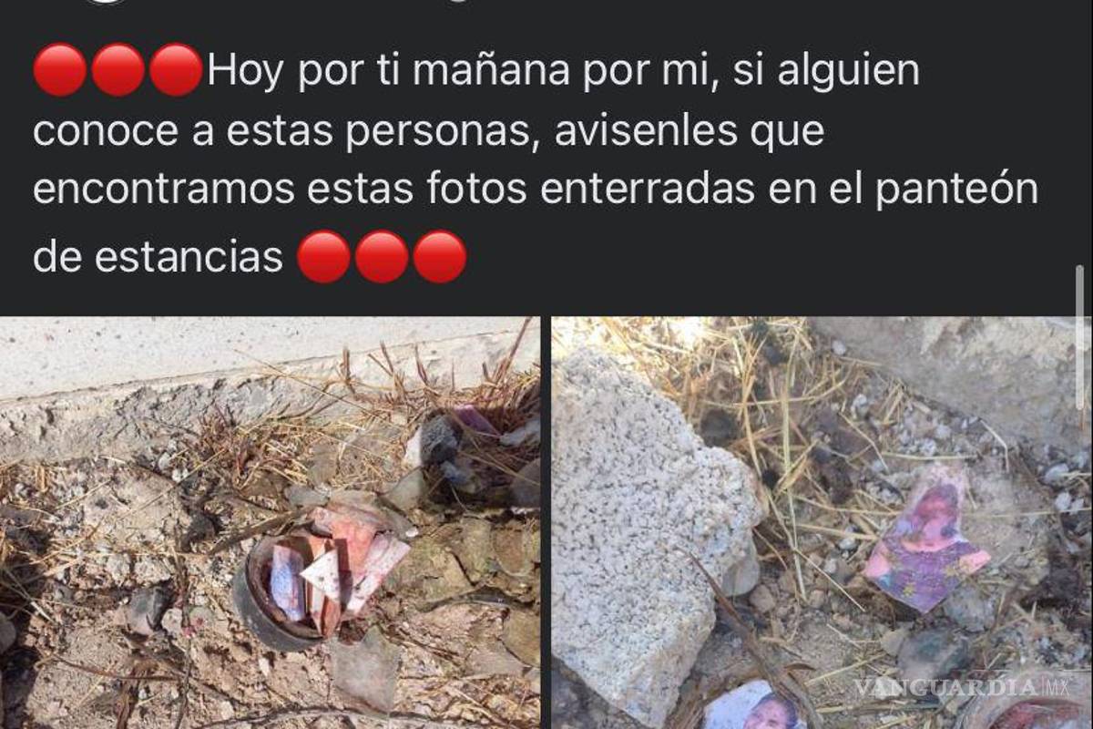 Encuentran extraños objetos en panteón de Monclova; acusan ‘brujería’