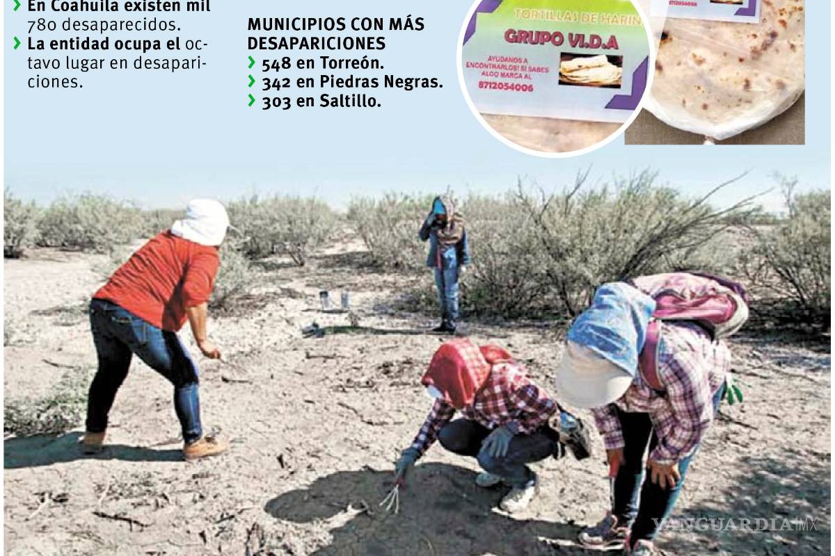 Madres crean proyecto de venta de tortillas para subsidiar búsqueda de sus hijos en Coahuila