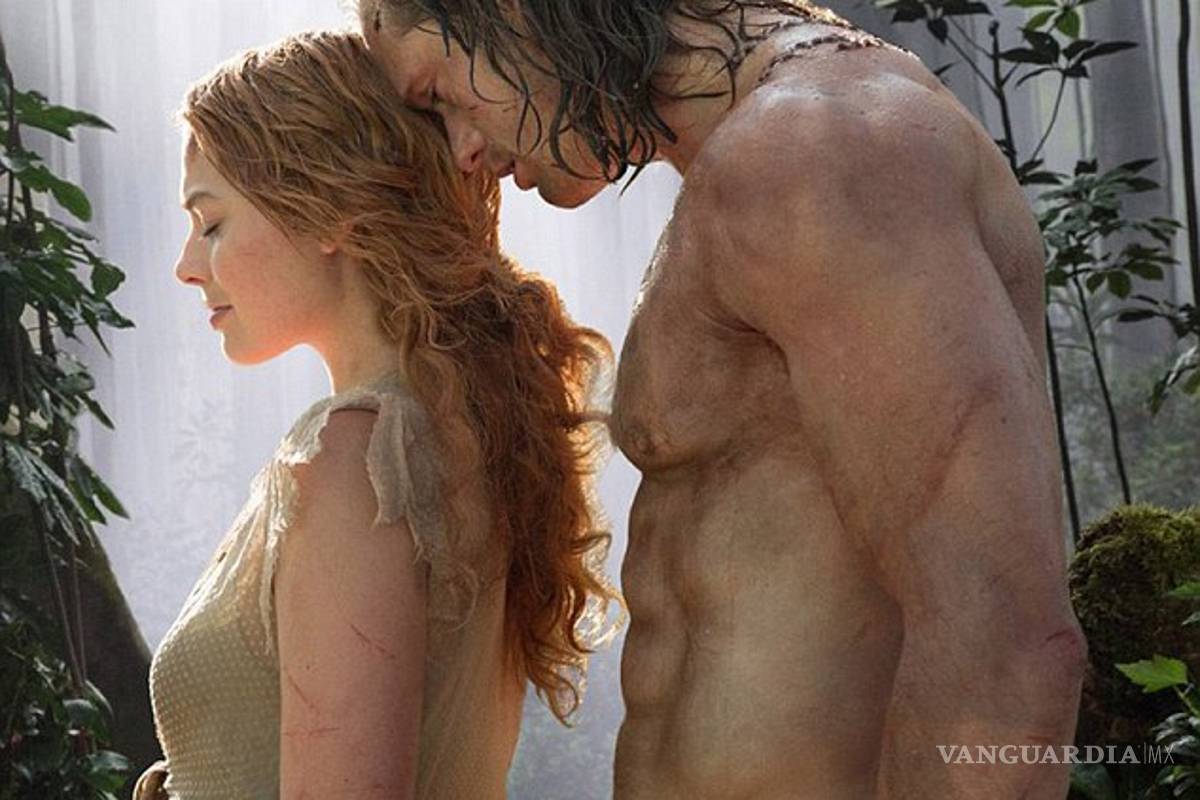 Alexander Skarsgard y Margot Robbie, como 'Tarzan' y 'Jane'