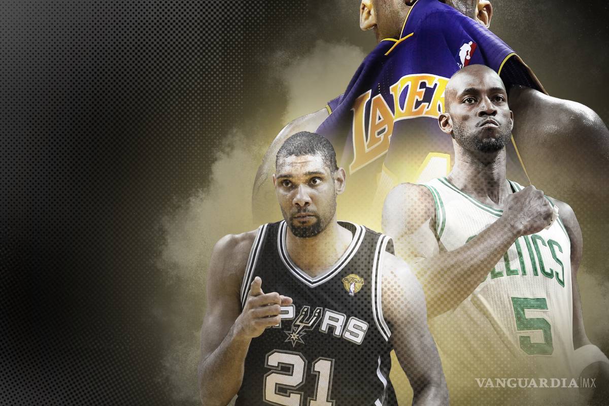 Kobe Bryant, Tim Duncan y Kevin Garnett al Salón de la Fama