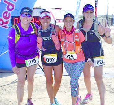 Atletas vencen al desierto de Paredón