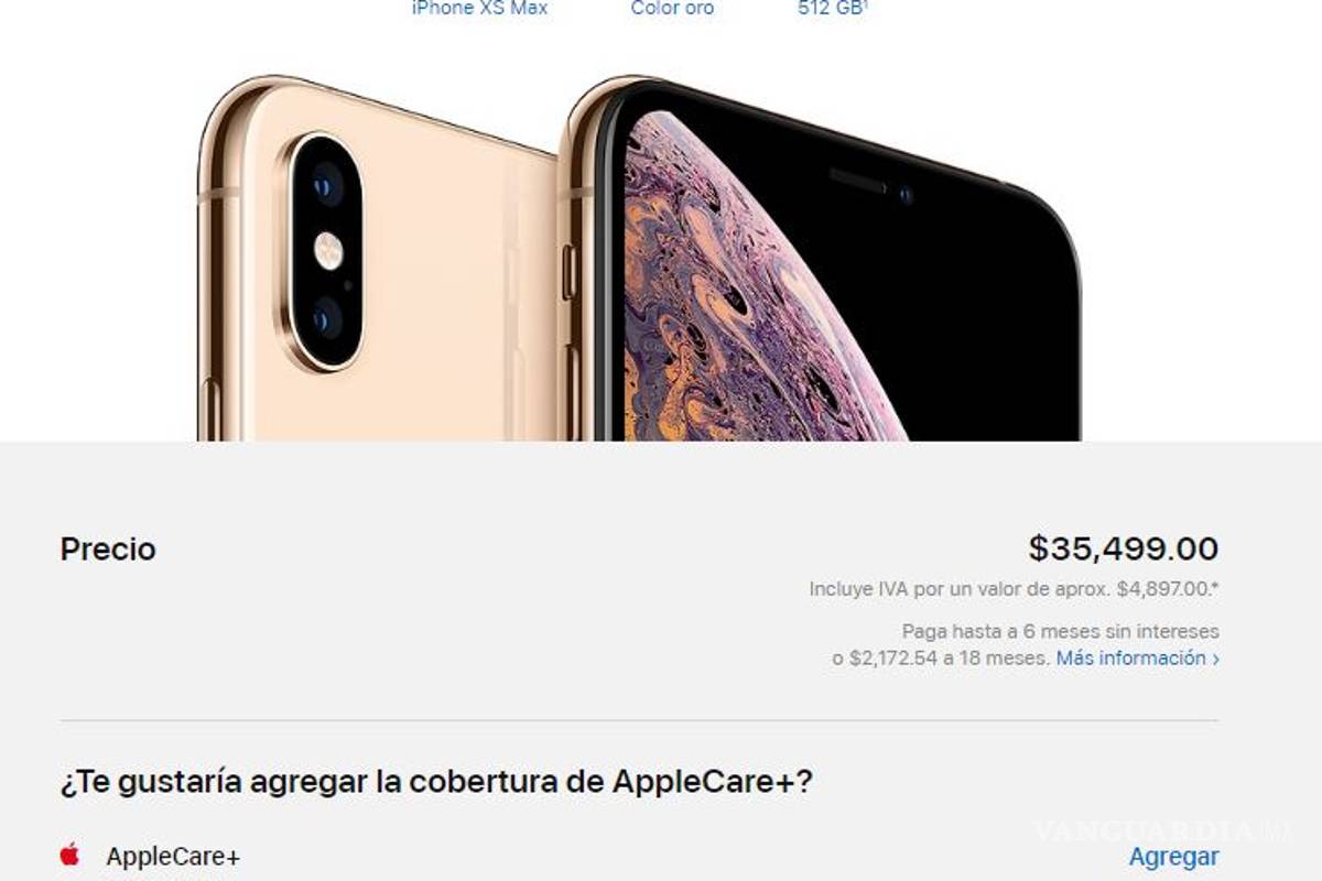 $!Mantener un iPhone XS MAX podría costarte más de 40 mil pesos