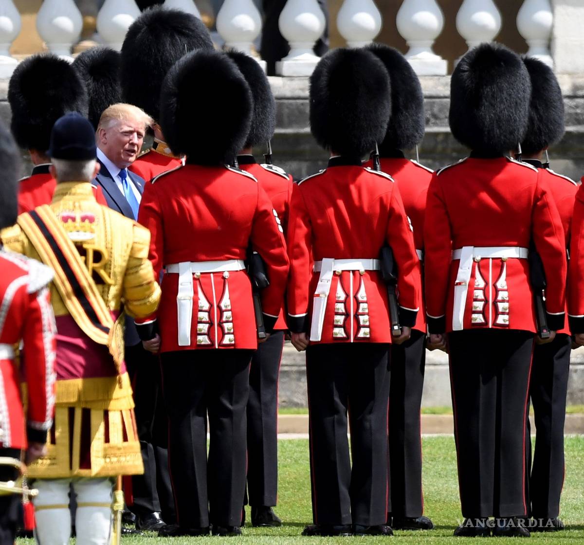 $!Inicia Trump en Londres su visita de Estado criticando al alcalde Sadiq Khan