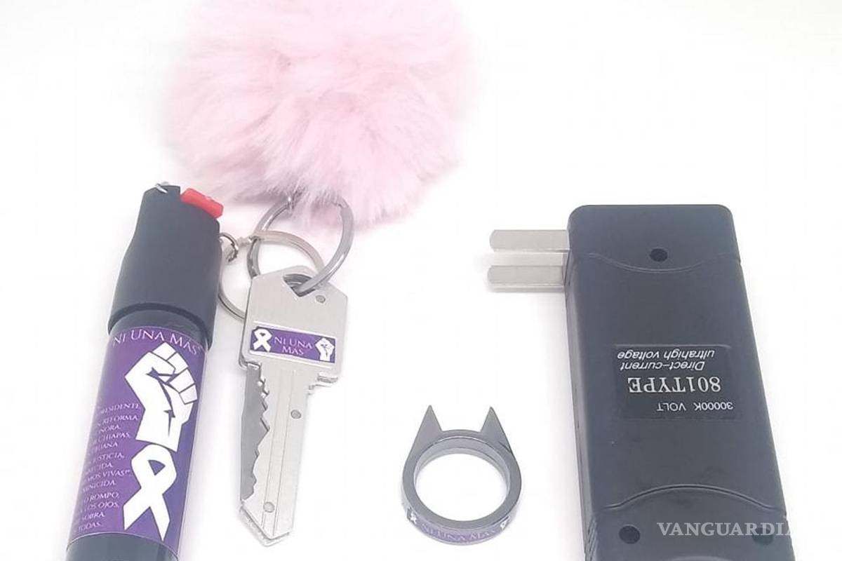 Saltillo: ante inseguridad para mujeres, venden kits de defensa personal en redes