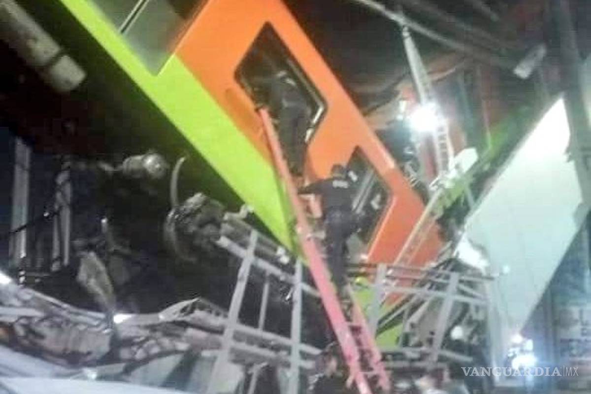 Deja más de 70 lesionados y al menos 23 fallecidos desplome de estructura en Línea 12 del Metro de la CDMX