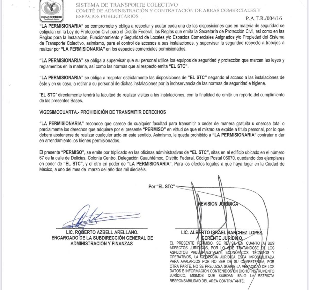 $!Contamos con permisos vigentes: Asociación de Permisionarios del Metro de la CDMX