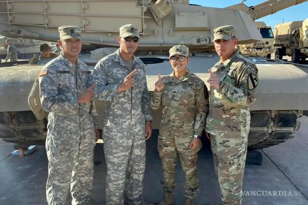 Ella es Cinthia Ramírez, mujer de origen mexicano, maestra artillera y clave en el ejército de EU