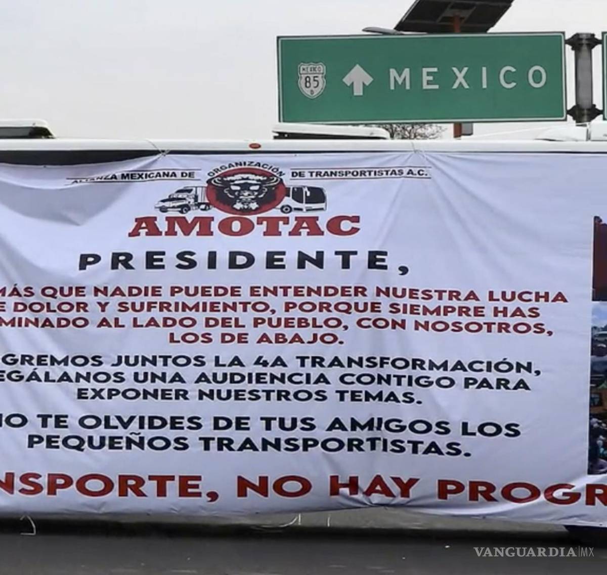 $!Para hoy, 15 de febrero de 2024, estaba anunciado un paro nacional de transportistas de carga, promovido por AMOTAC.