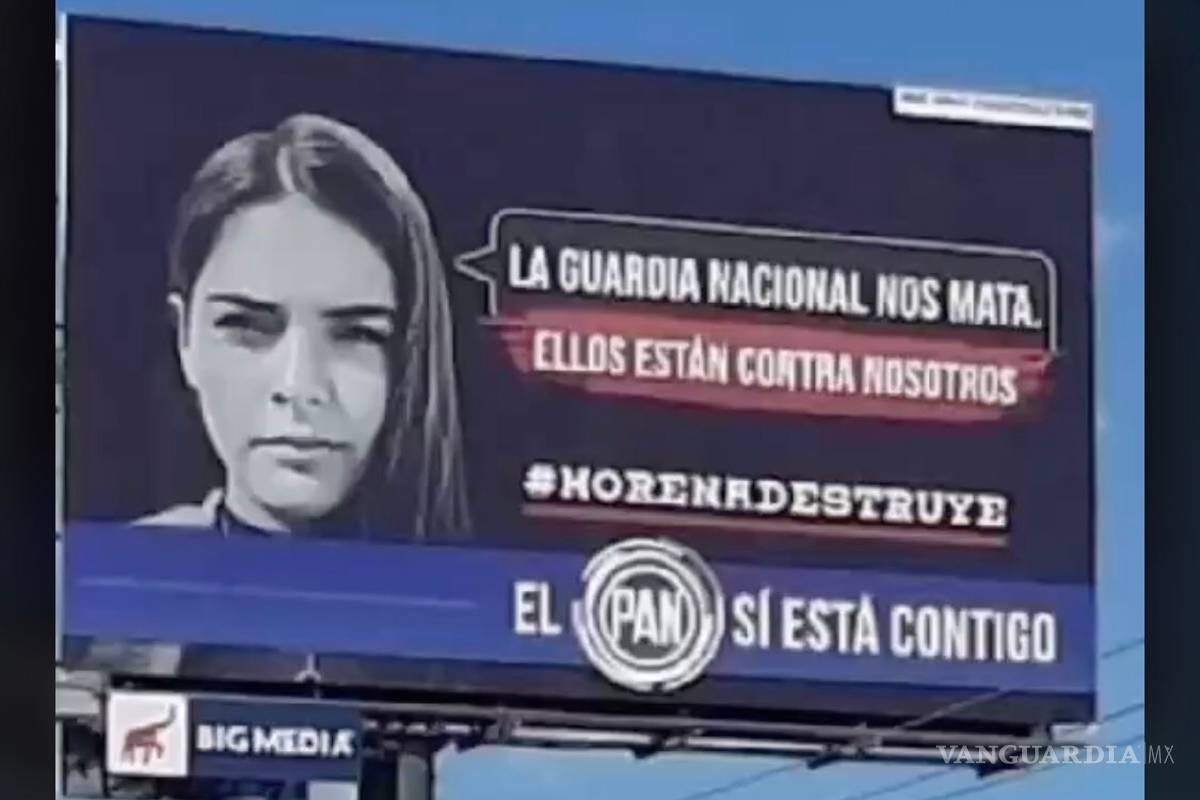 AMLO y Morena “destruyen a México”, PAN critica la 4T en espectaculares