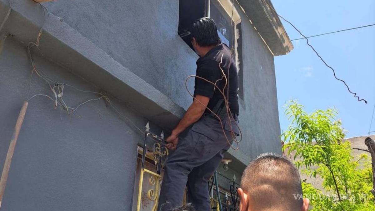 Policías municipales controlan incendio en La Aurora, en Saltillo